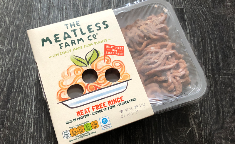 The Meatless Farm Co. mince - Meat the vegan